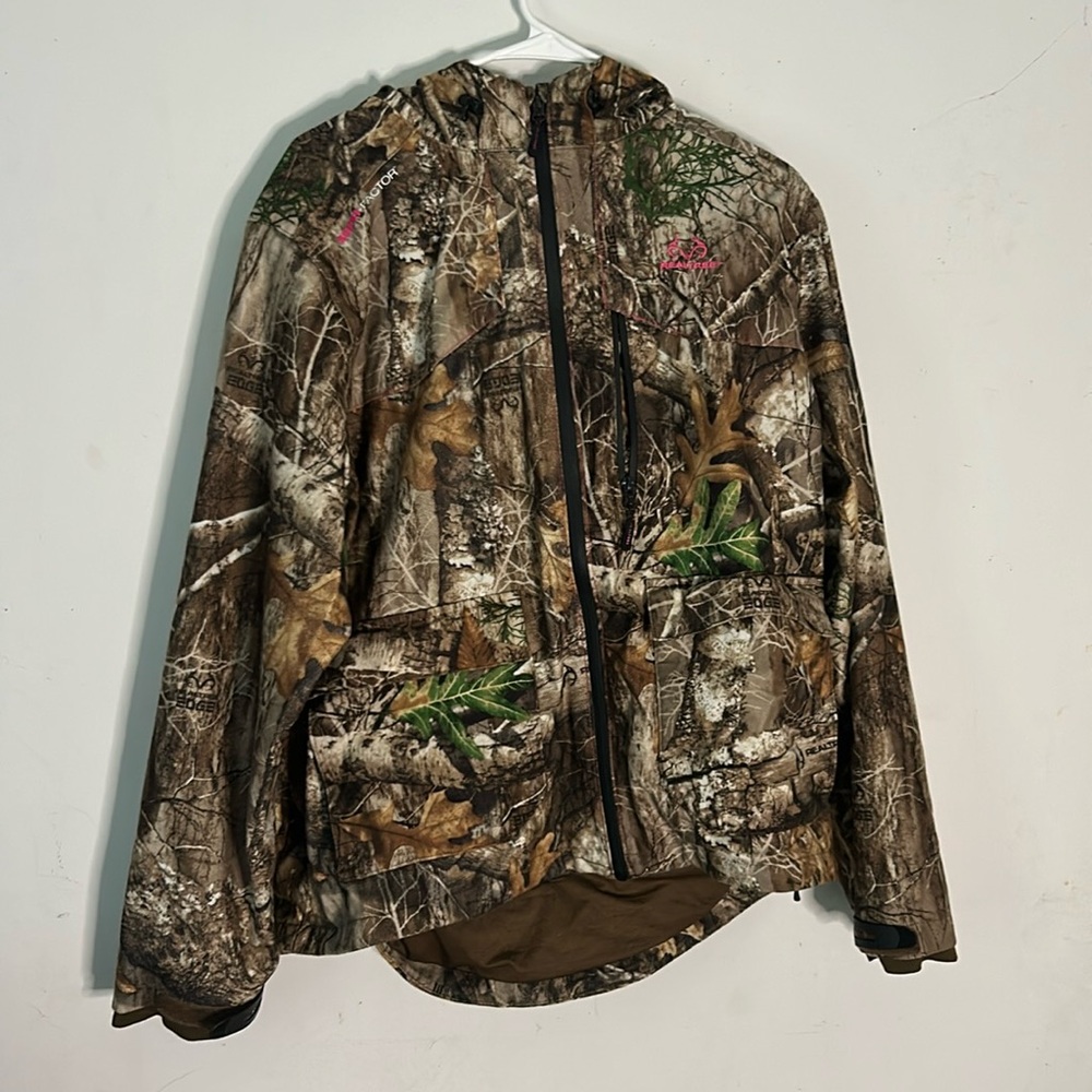 Women’s 2XL Camo Realtree Hunting Zip-Up